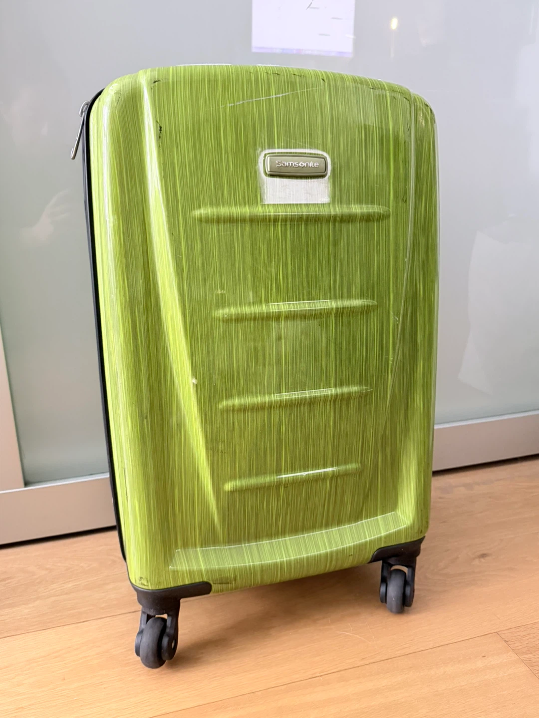 Samsonite Green Hardshell Spinner Carry-On Luggage - photo 2