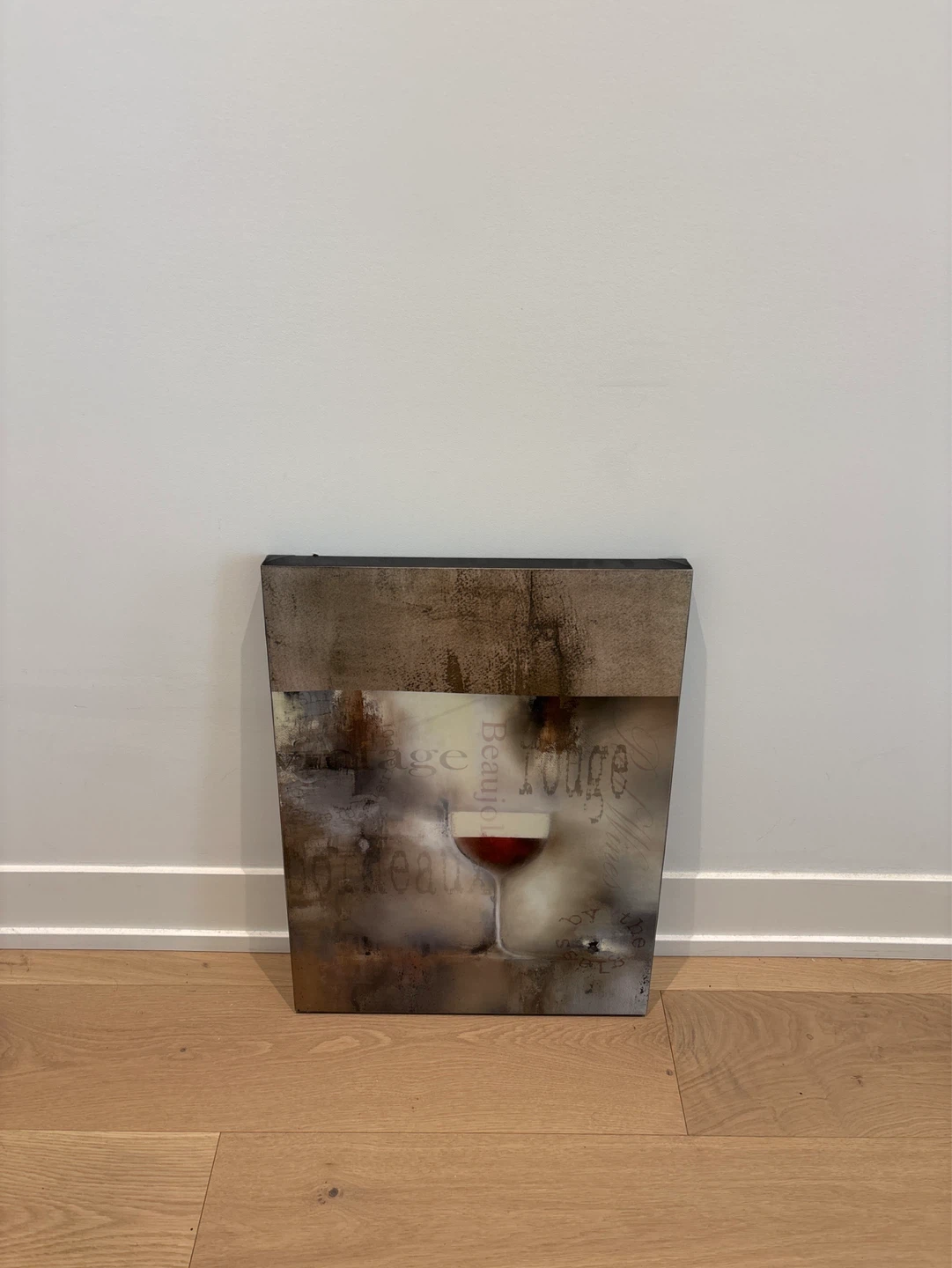 Vintage Wine Glass Canvas Art