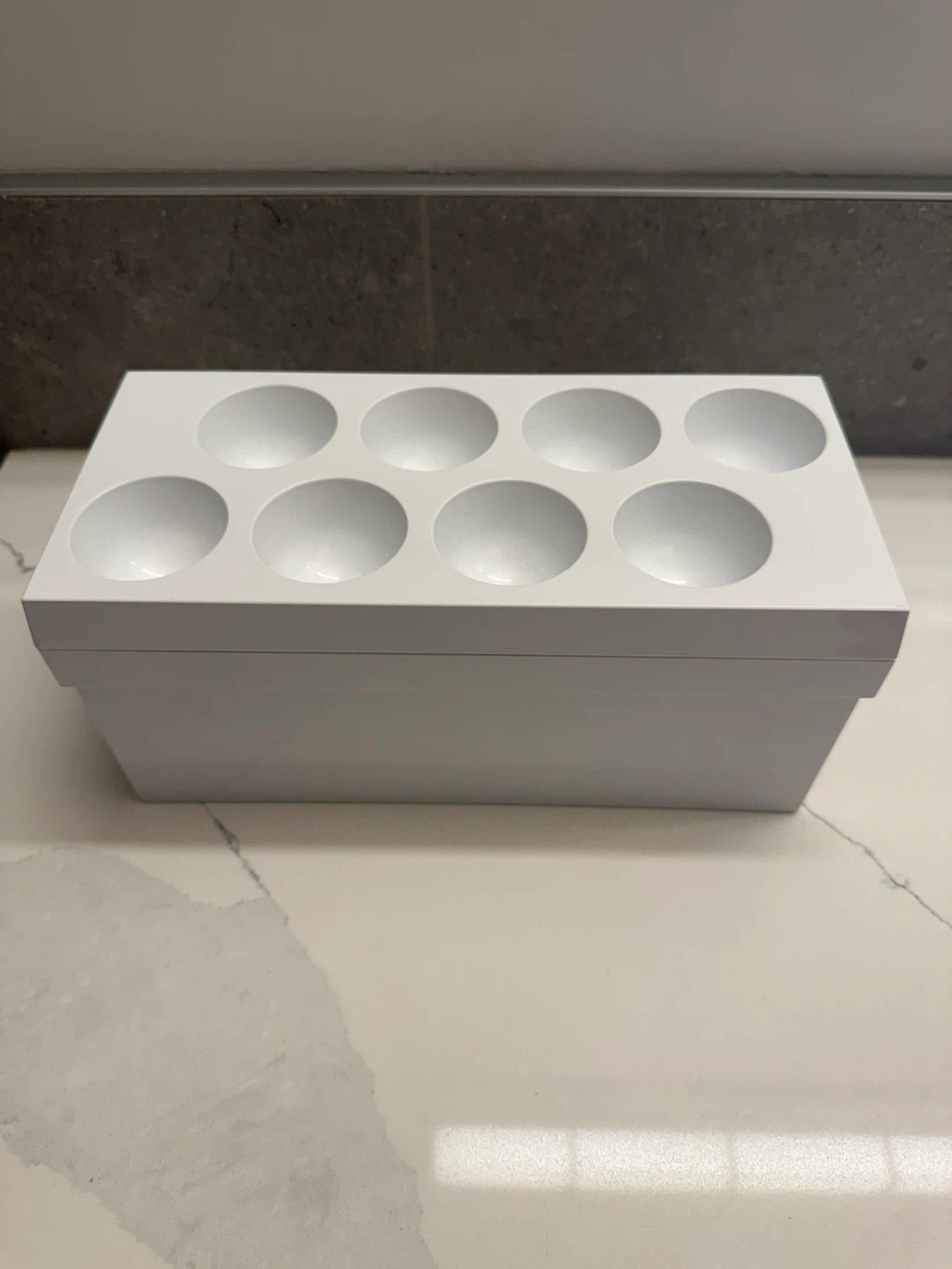 Fridge Egg Organizer Drawer with Removable Tray