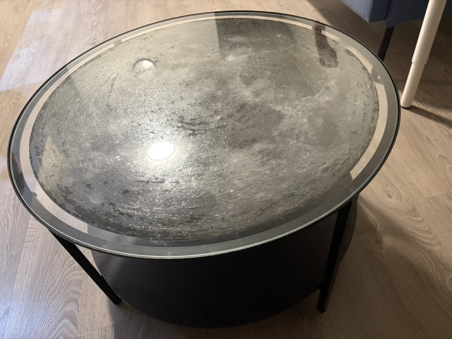 Custom Moon Puzzle Coffee Table - photo 2