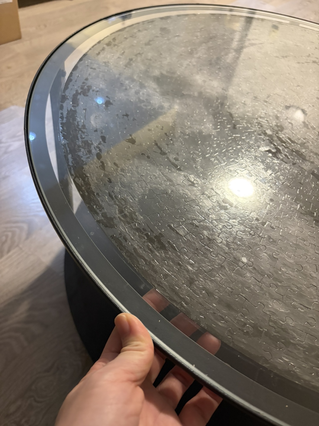 Custom Moon Puzzle Coffee Table - photo 4