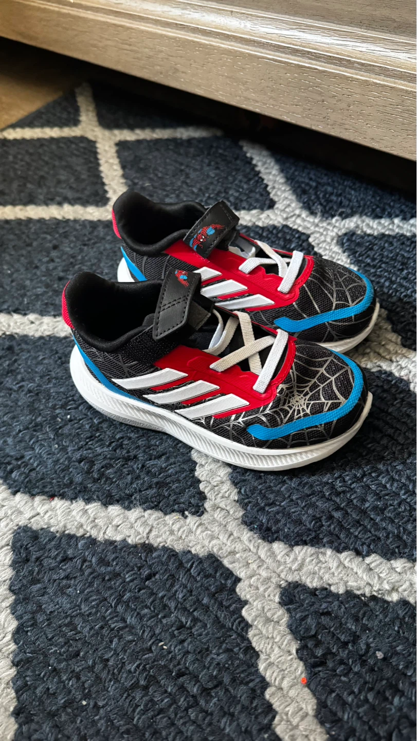 Adidas Spider-Man Running Shoes (Kids) - Size 8K