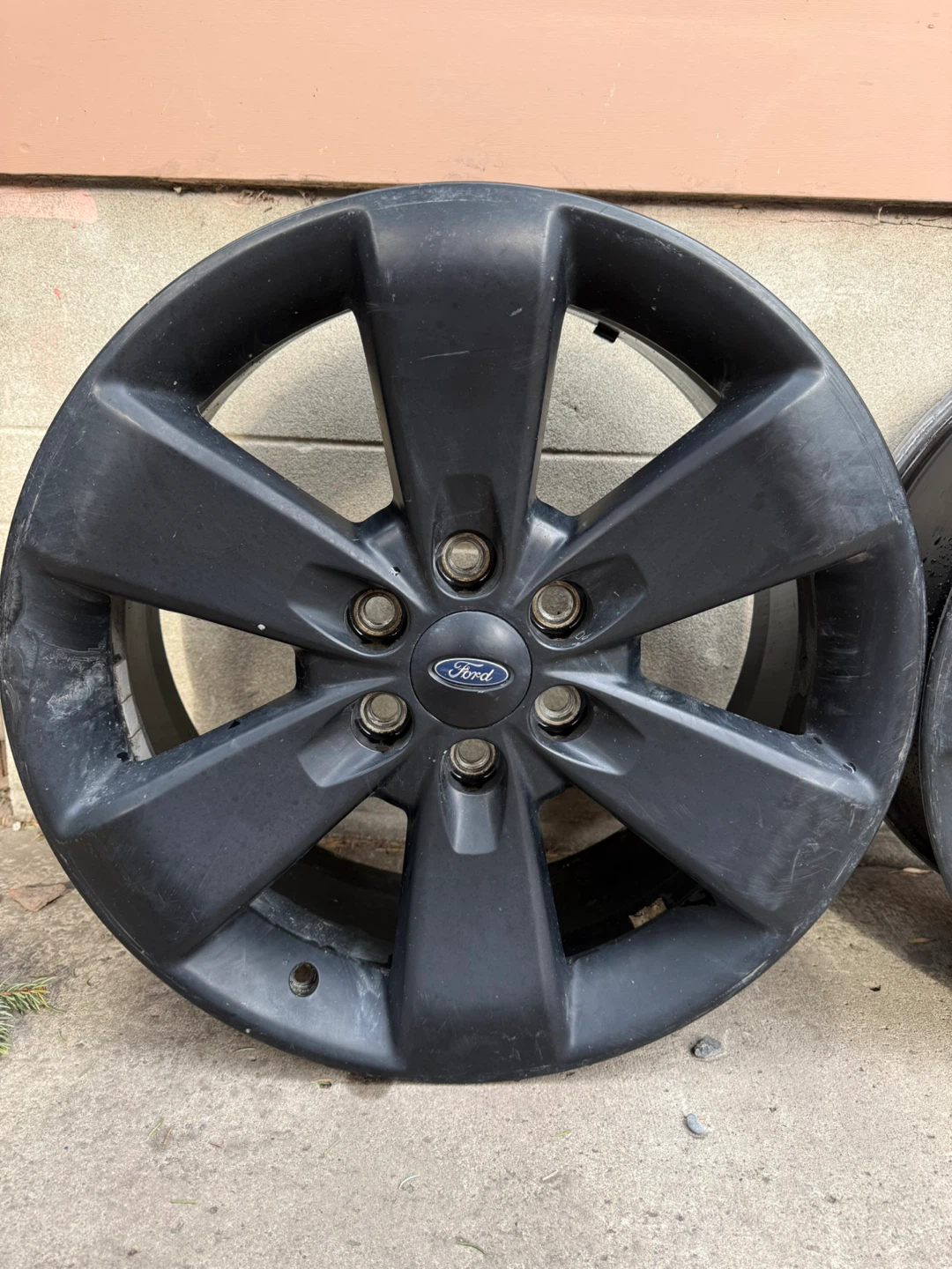 OEM Rims 20” Ford F-150 Alloy Hyper Black 6 Spoke 2010-2014 - photo 2