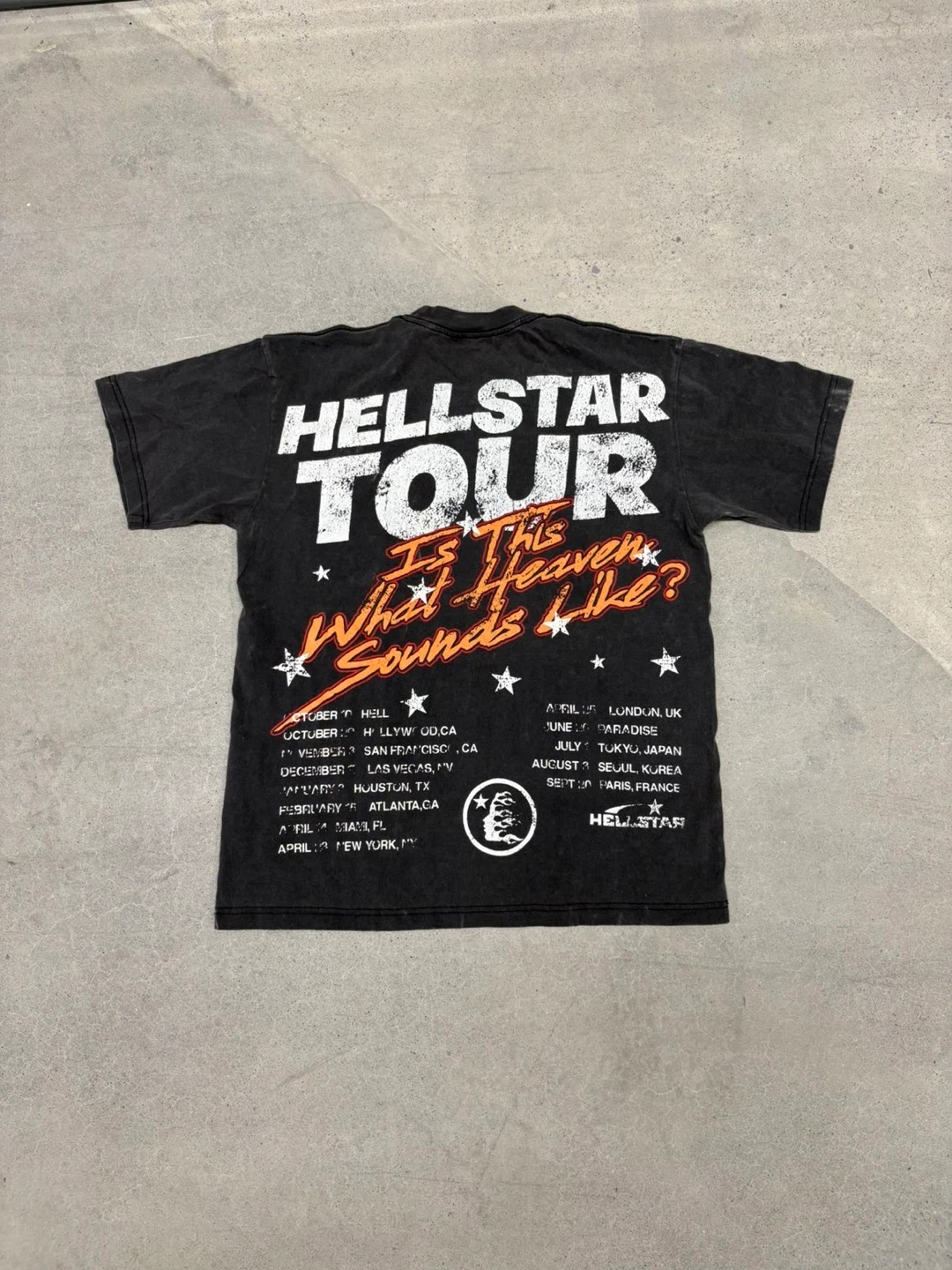 Hellstar Tour T-Shirt size S, M, L, XL - photo 2