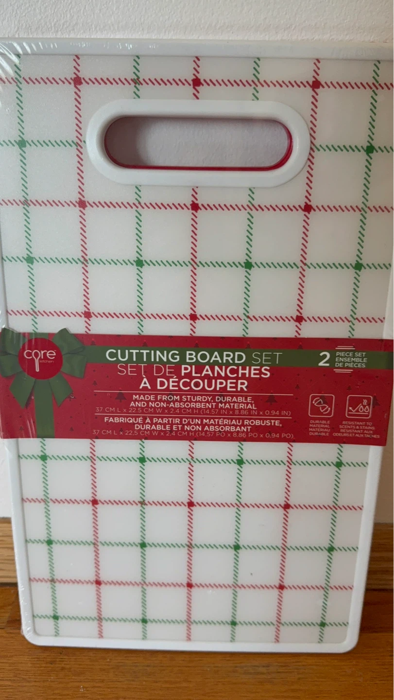 Brand New 2-Piece Cutting Board Set – Kitchen Boards - photo 3