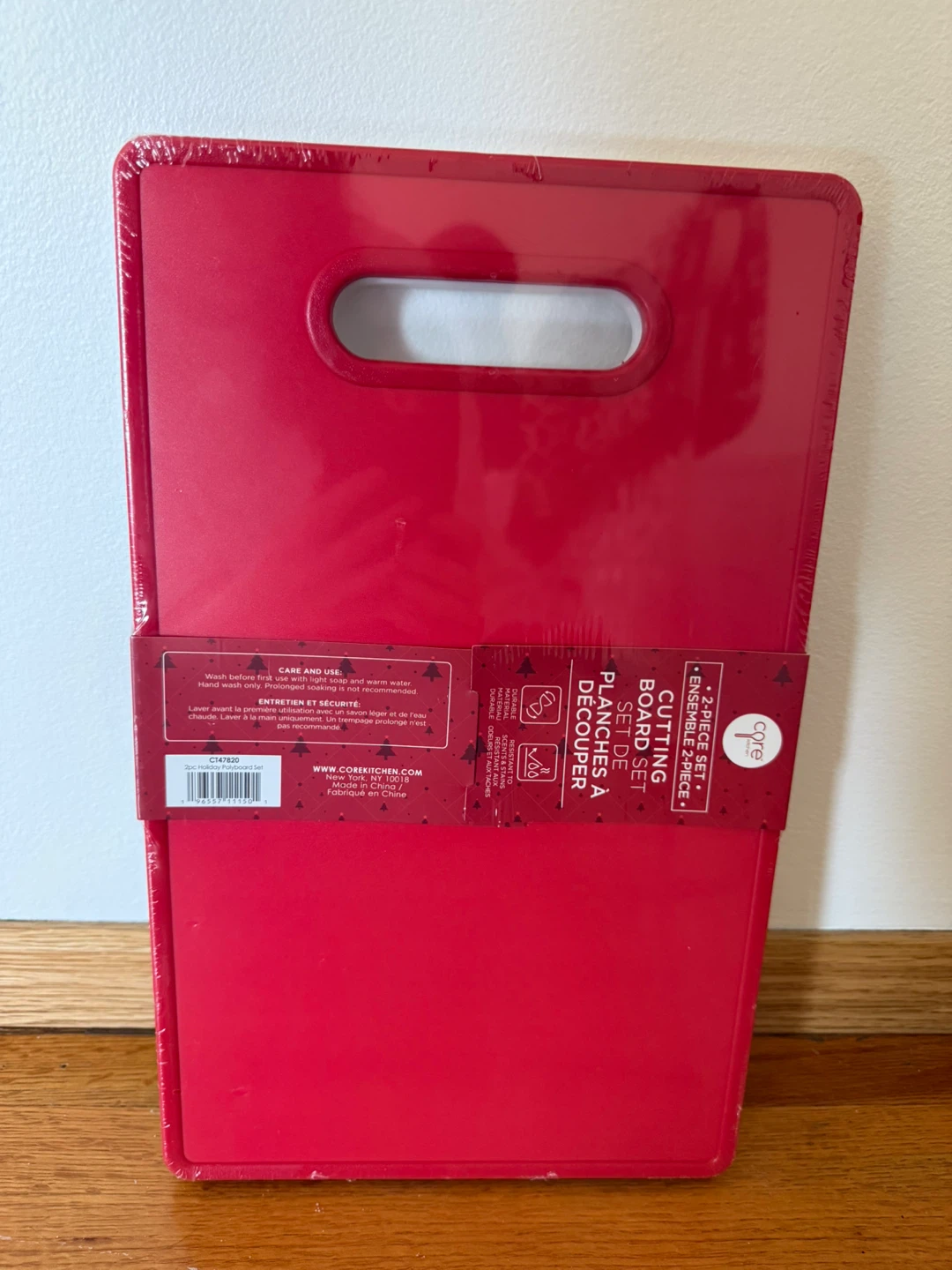 Brand New 2-Piece Cutting Board Set – Kitchen Boards - photo 2