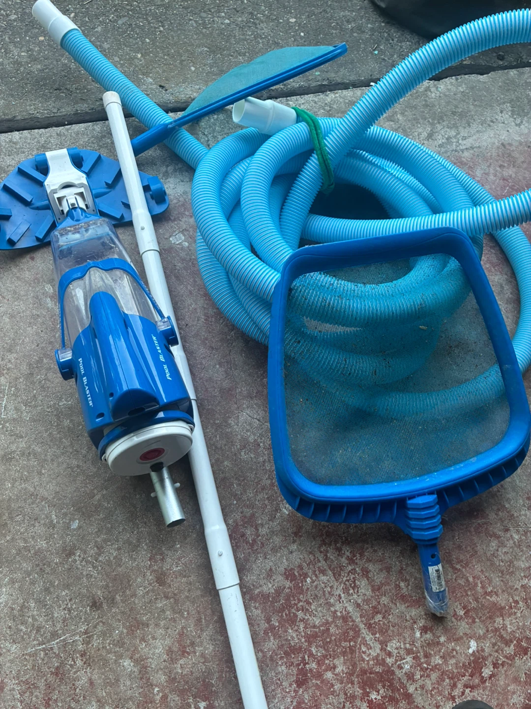 Pool Blaster Pool Cleaning Kit with Hose and Skimmer
