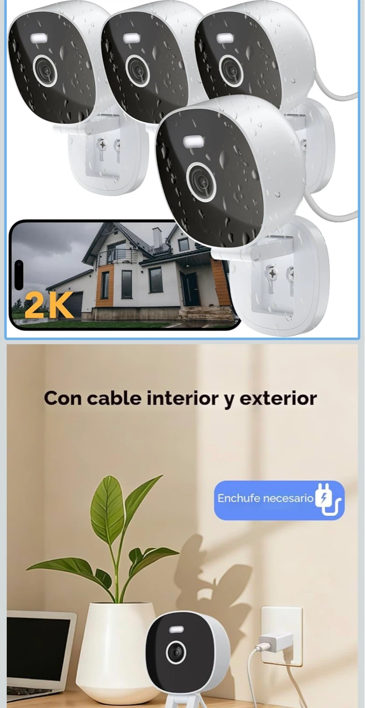 FamVIVA M3 2K Ultra HD Outdoor Wi-Fi Security Camera - photo 4