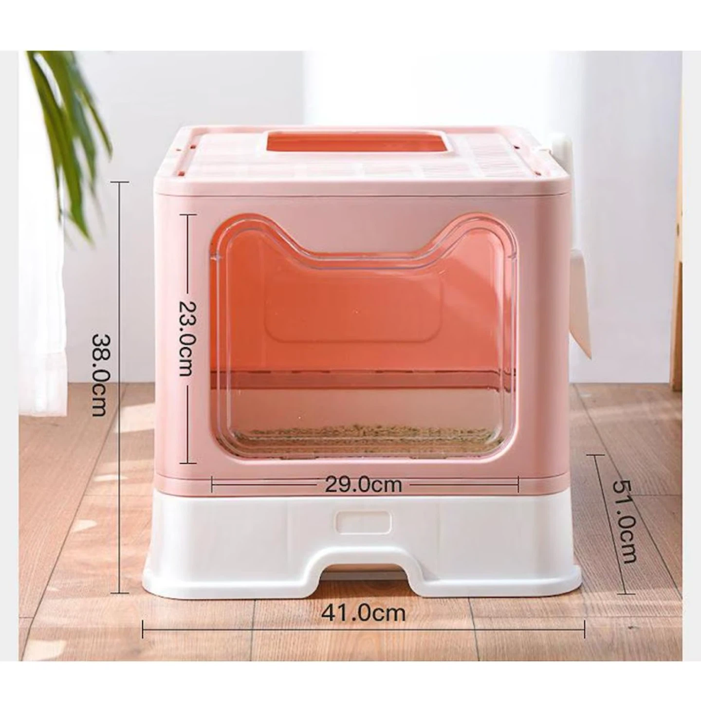 jinwen Foldable Cat Pan with Lid - photo 3