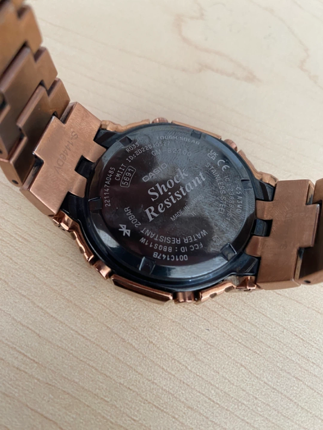 Casio G-Shock GM-B2100GD Watch - Rose Gold - photo 3