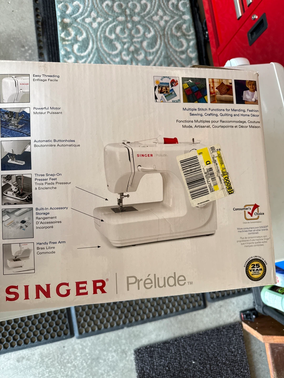 Singer Prelude Sewing Machine Model 8280 - photo 2