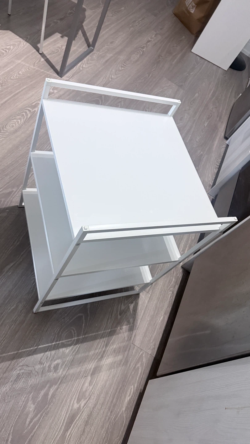 IKEA JONAXEL Shelf Unit - White