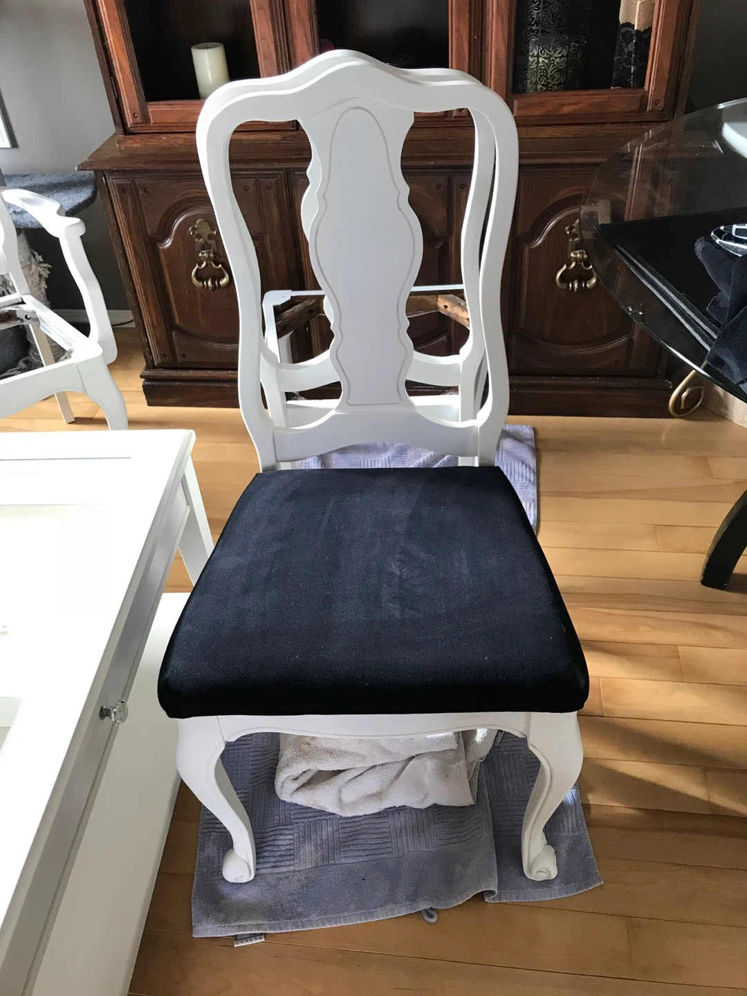 Vintage Oval Dining Table with 4 Chairs - photo 3