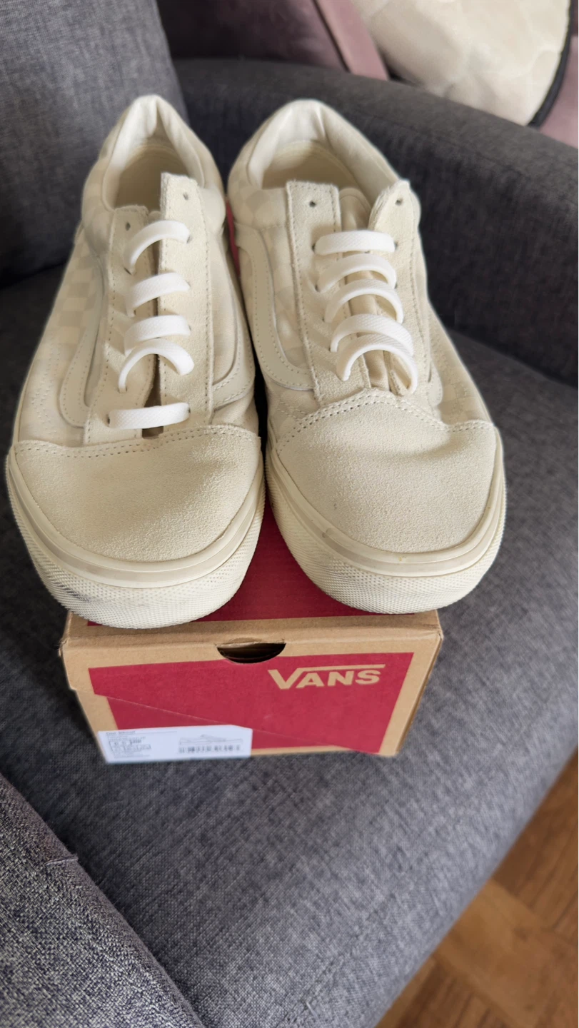 Vans Old Skool Checkerboard Sneakers W8 - photo 3