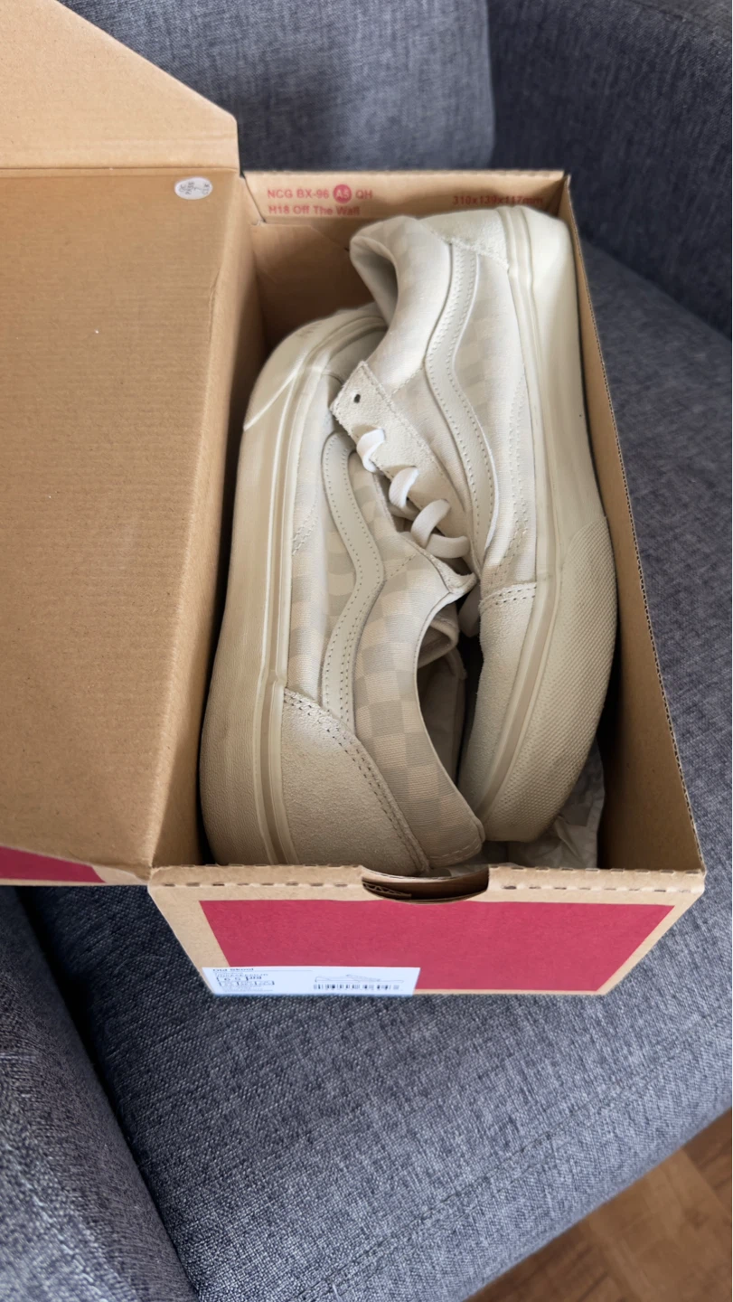 Vans Old Skool Checkerboard Sneakers W8 - photo 2