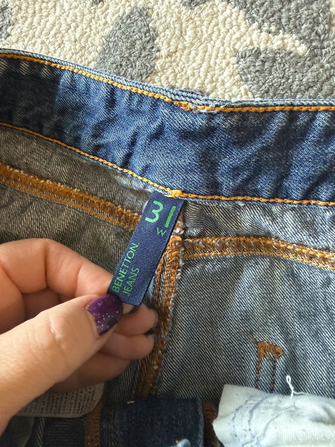 Men’s BENETTON JEANS Size 31 - photo 5