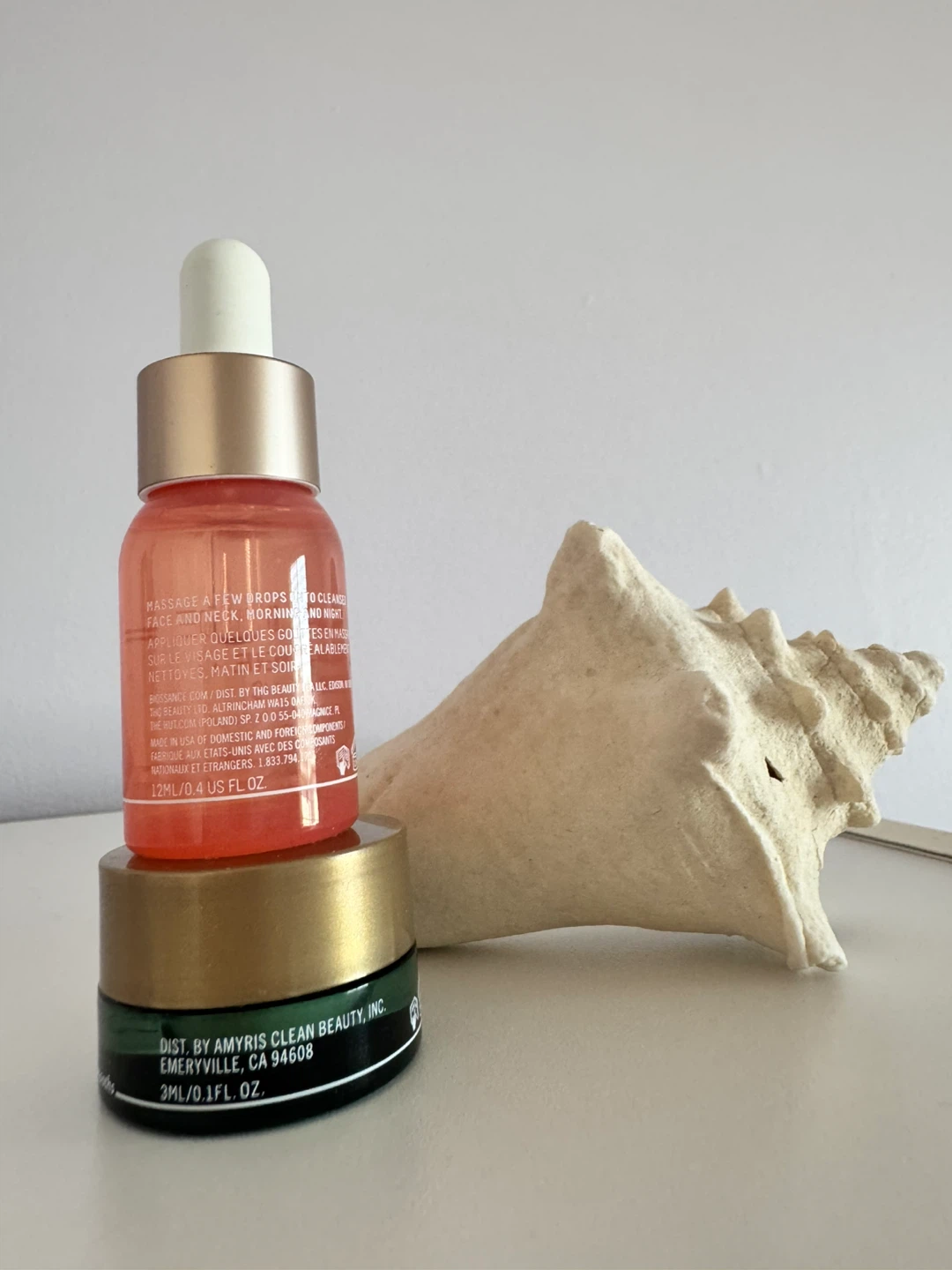 Biossance Squalane + Vitamin C Rose Oil and Eye Cream - photo 2
