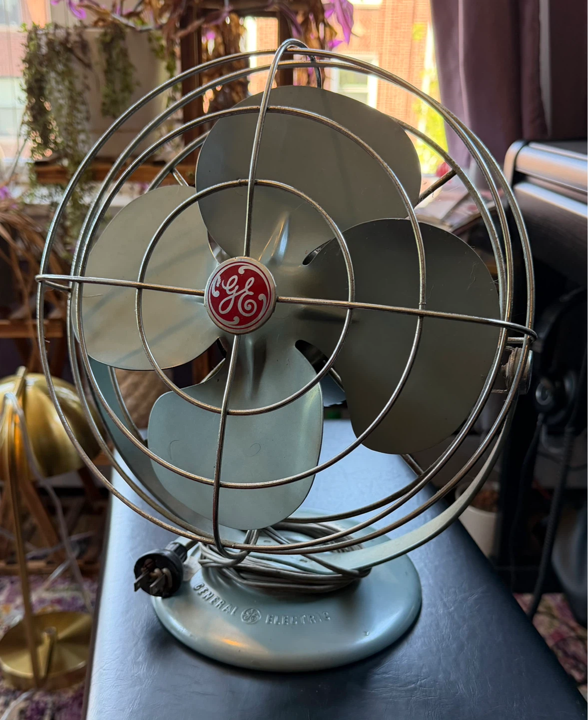 Vintage GE Electric Desk Fan
