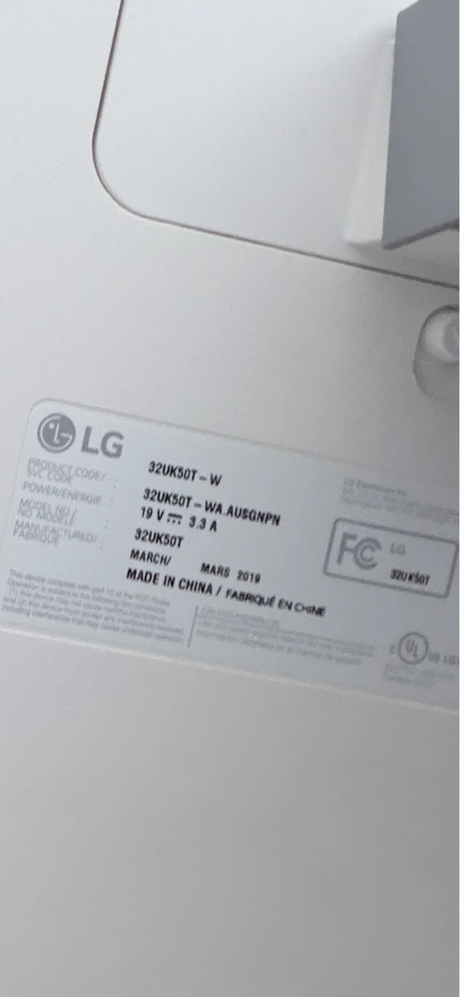 LG 32UK50T-W 32" Monitor - photo 2