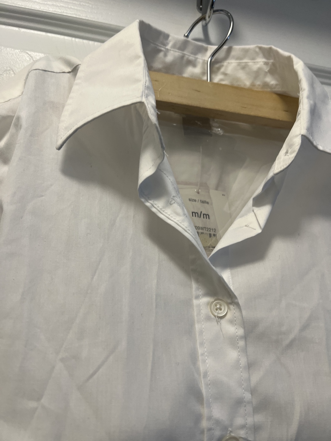Brand new ladies White Button-Up Shirt - M/M - photo 2