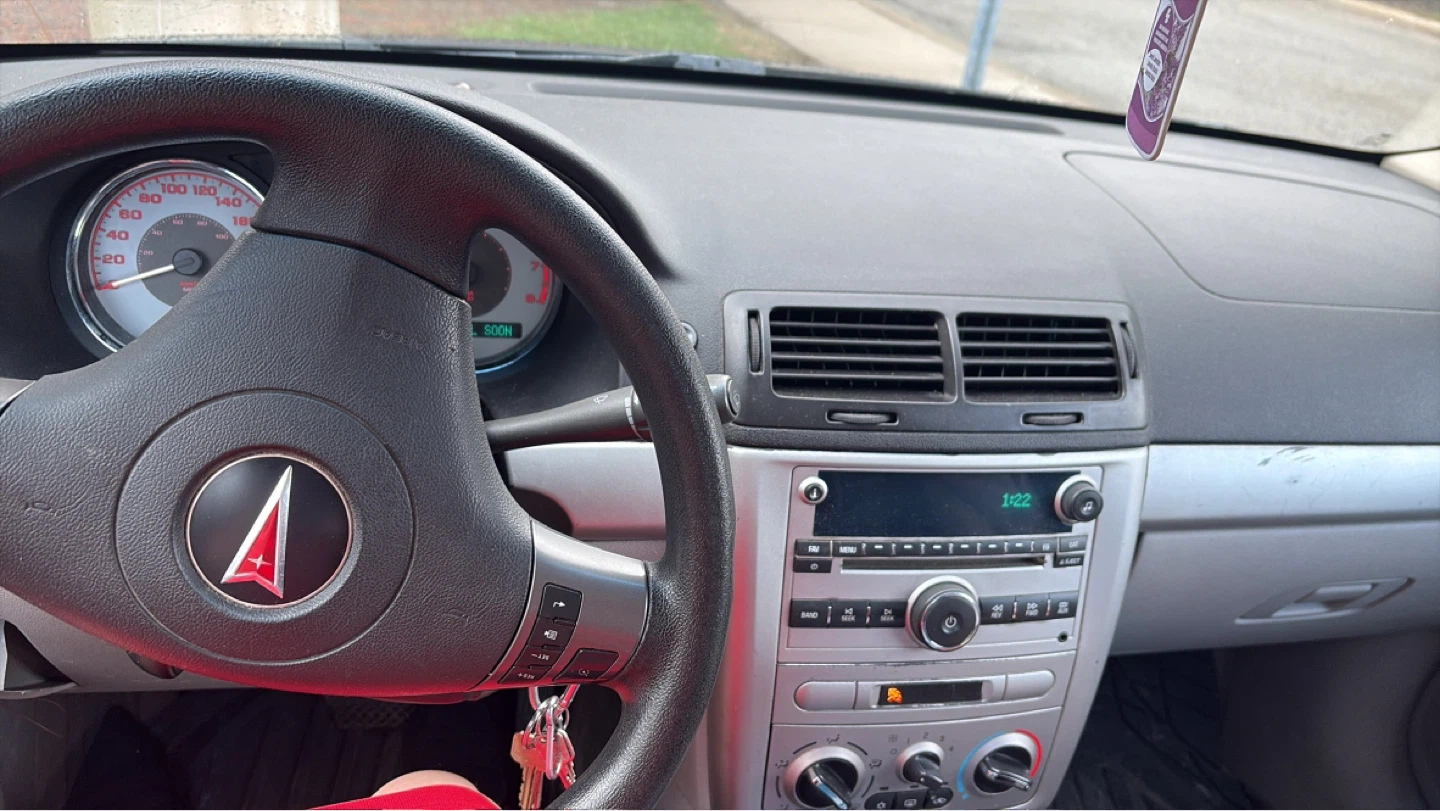 Black Pontiac G5 Sedan 2007 - photo 4