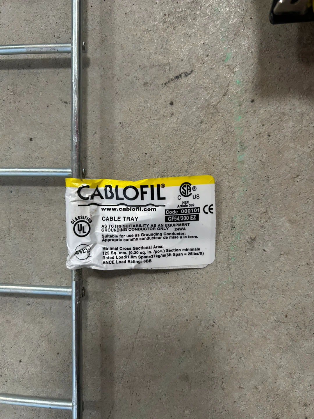 Cablofil Cable Tray 10001 EZ - photo 5