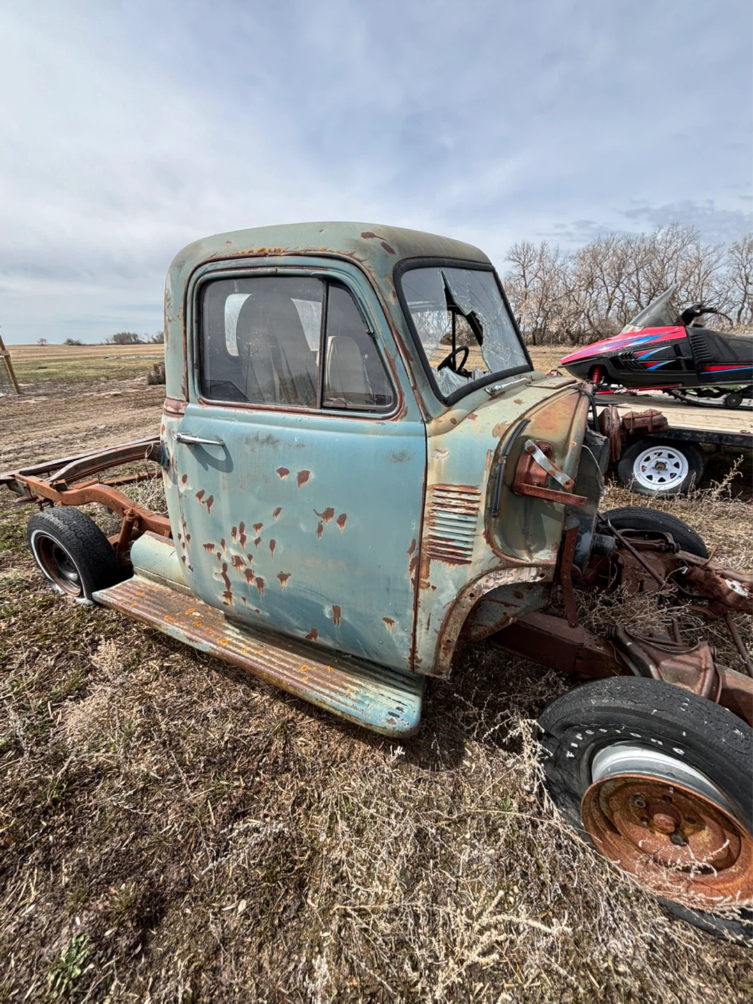 1952 Chevrolet 1/2 TN Cab & Frame For Sale