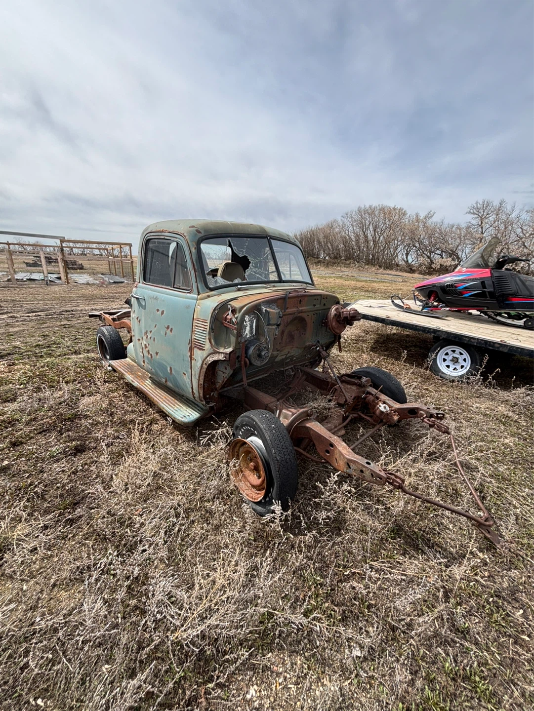 1952 Chevrolet 1/2 TN Cab & Frame For Sale - photo 2
