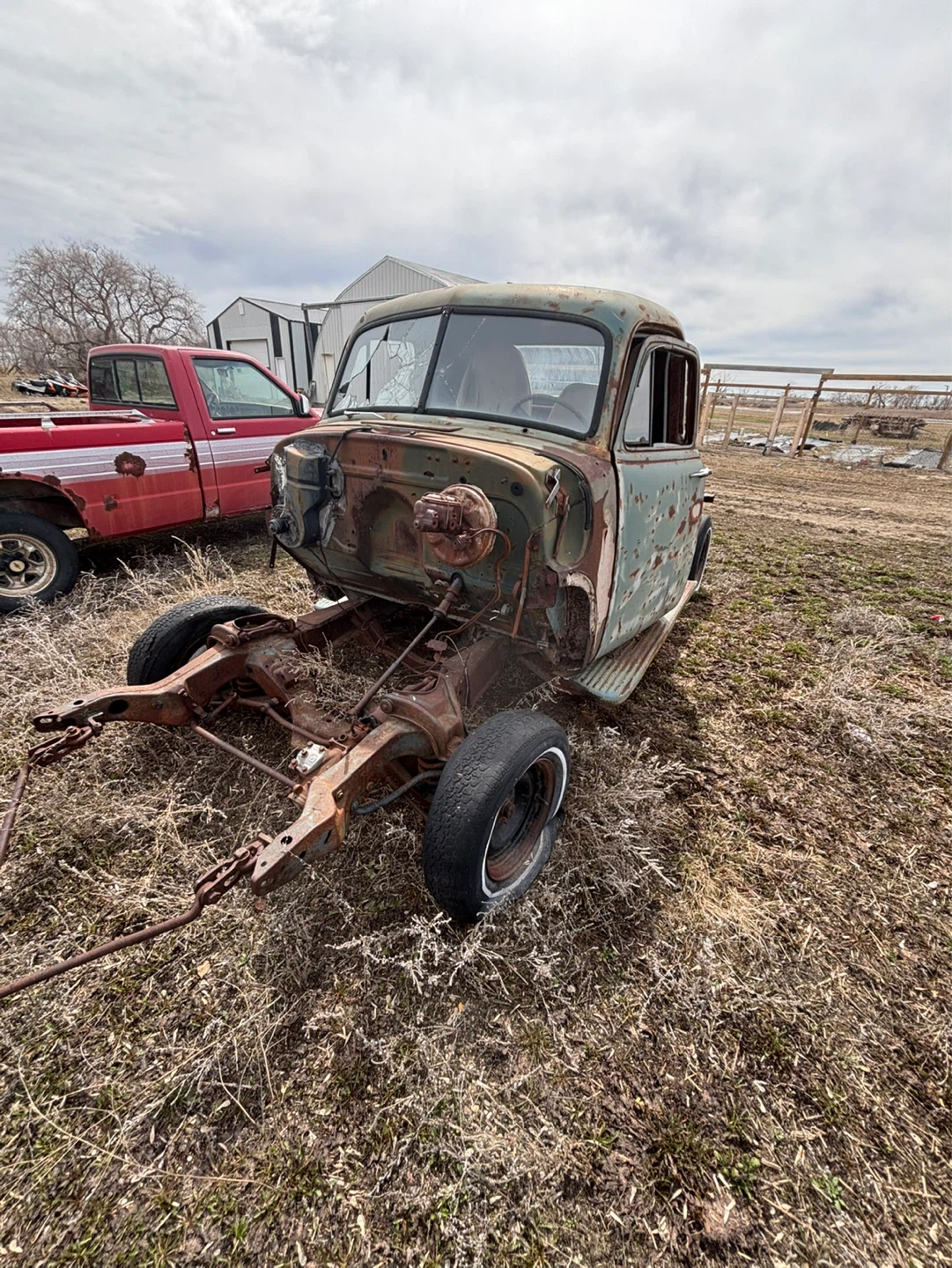 1952 Chevrolet 1/2 TN Cab & Frame For Sale - photo 4