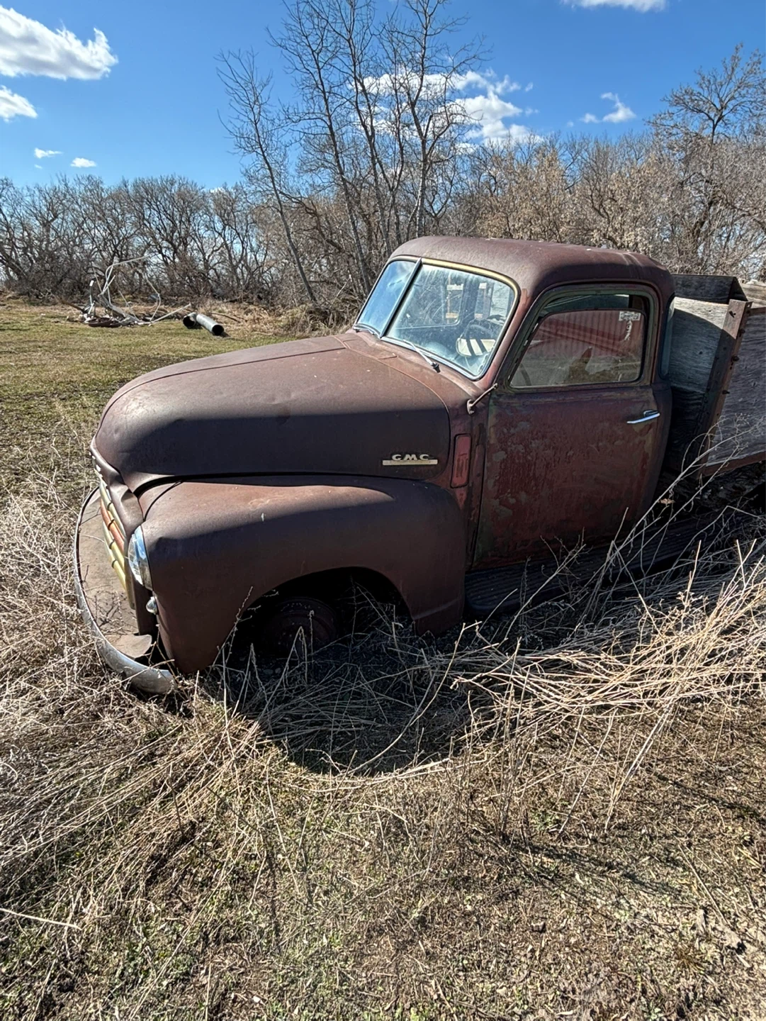 1949 GMC 5-window Truck & S10 Frame Restoration Project For Sale