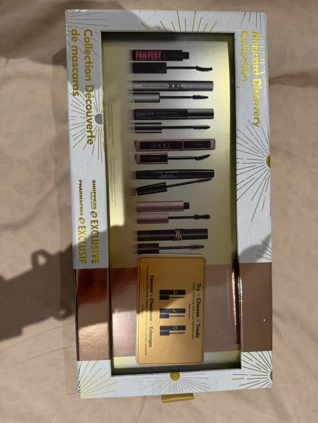 Brand new mascara discovery set