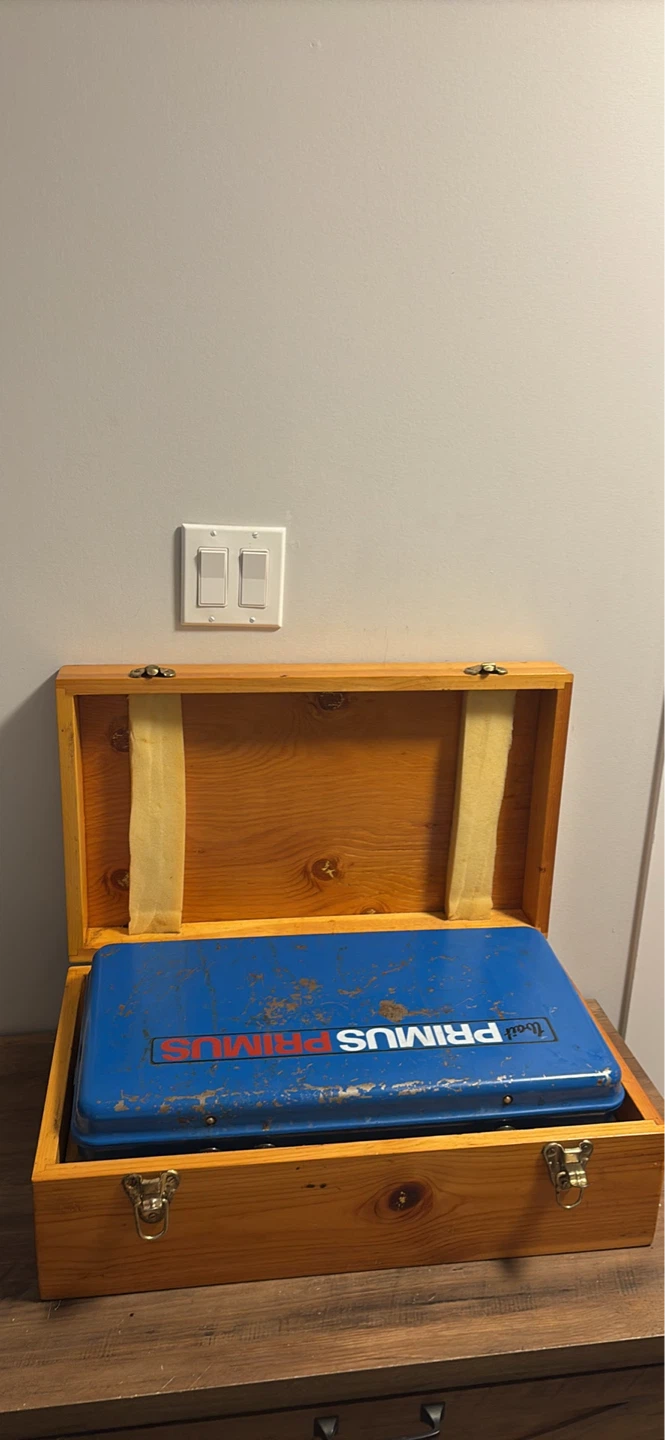 Primus Propane Camp Stove with Wooden Box - photo 2