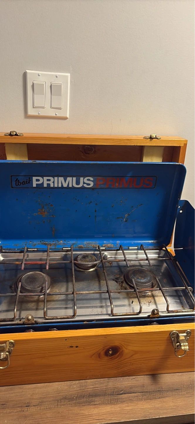 Primus Propane Camp Stove with Wooden Box - photo 5