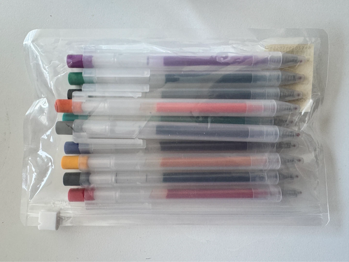 MUJI Gel Ink Ballpoint Pen Set (10 colours, 0.5mm) - photo 2