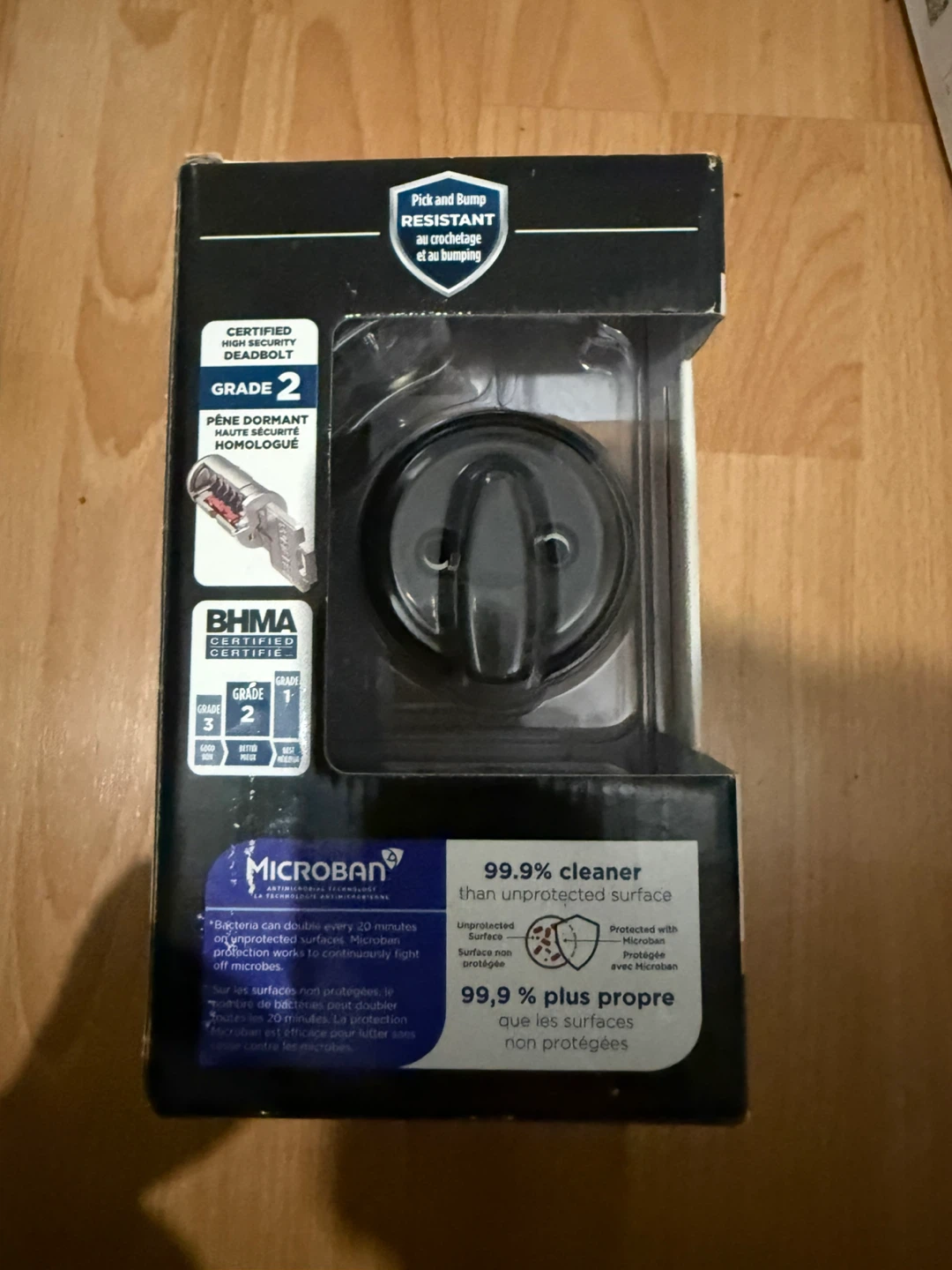 Weiser Deadbolt Lock - Grade 2, Pick and Bump Resistant