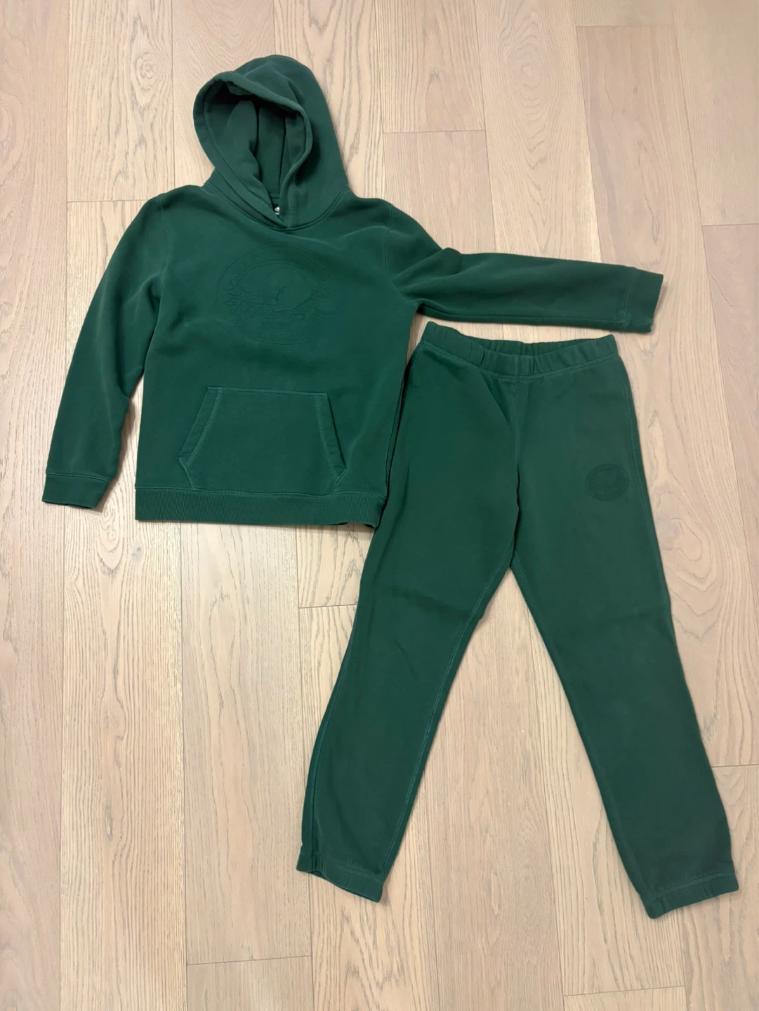 Roots Kids Green Sweatsuit Set - Size 13-14