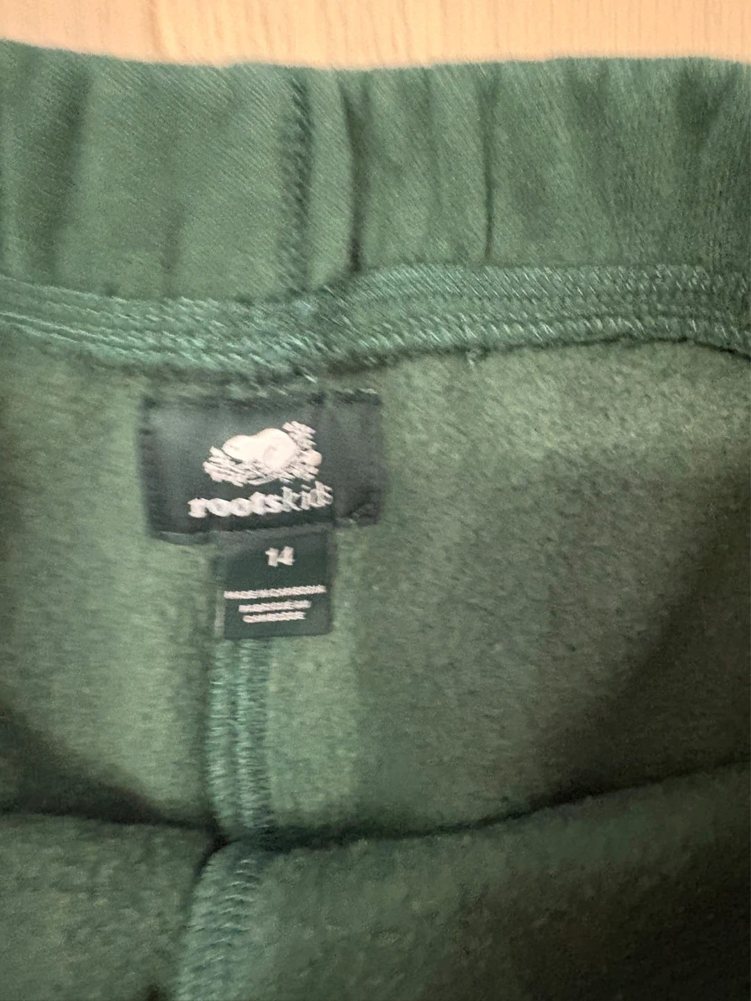 Roots Kids Green Sweatsuit Set - Size 13-14 - photo 3