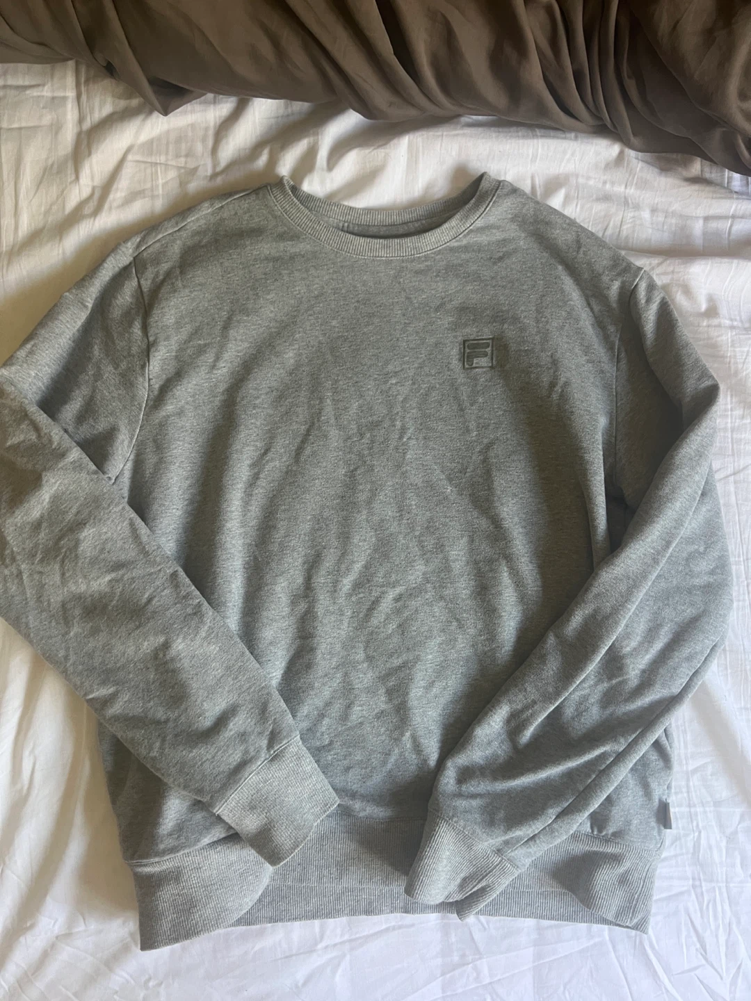 Fila Grey Crewneck Sweatshirt - Size S