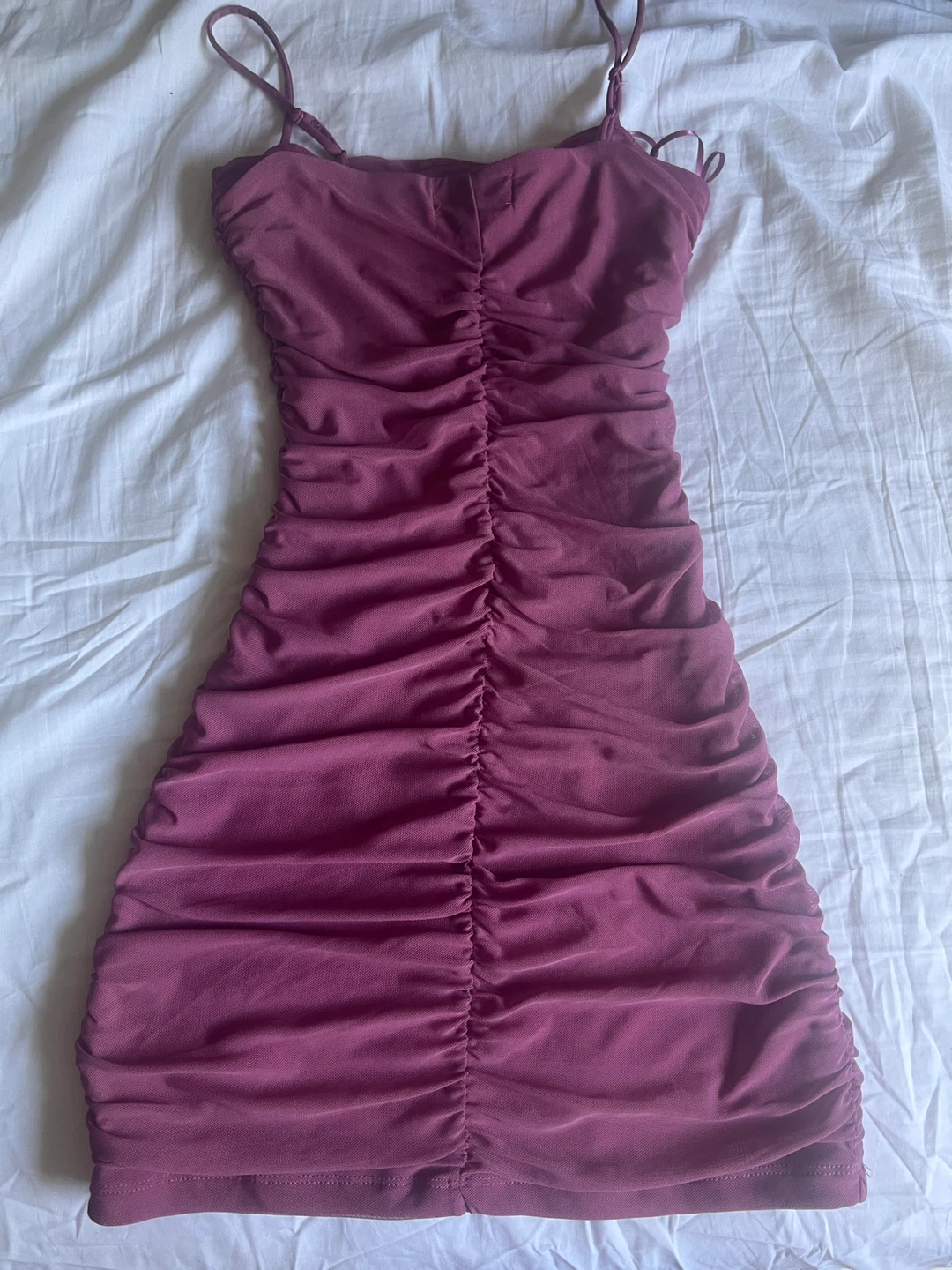 Streetwear Society Ruched Mini Dress - XS - photo 3
