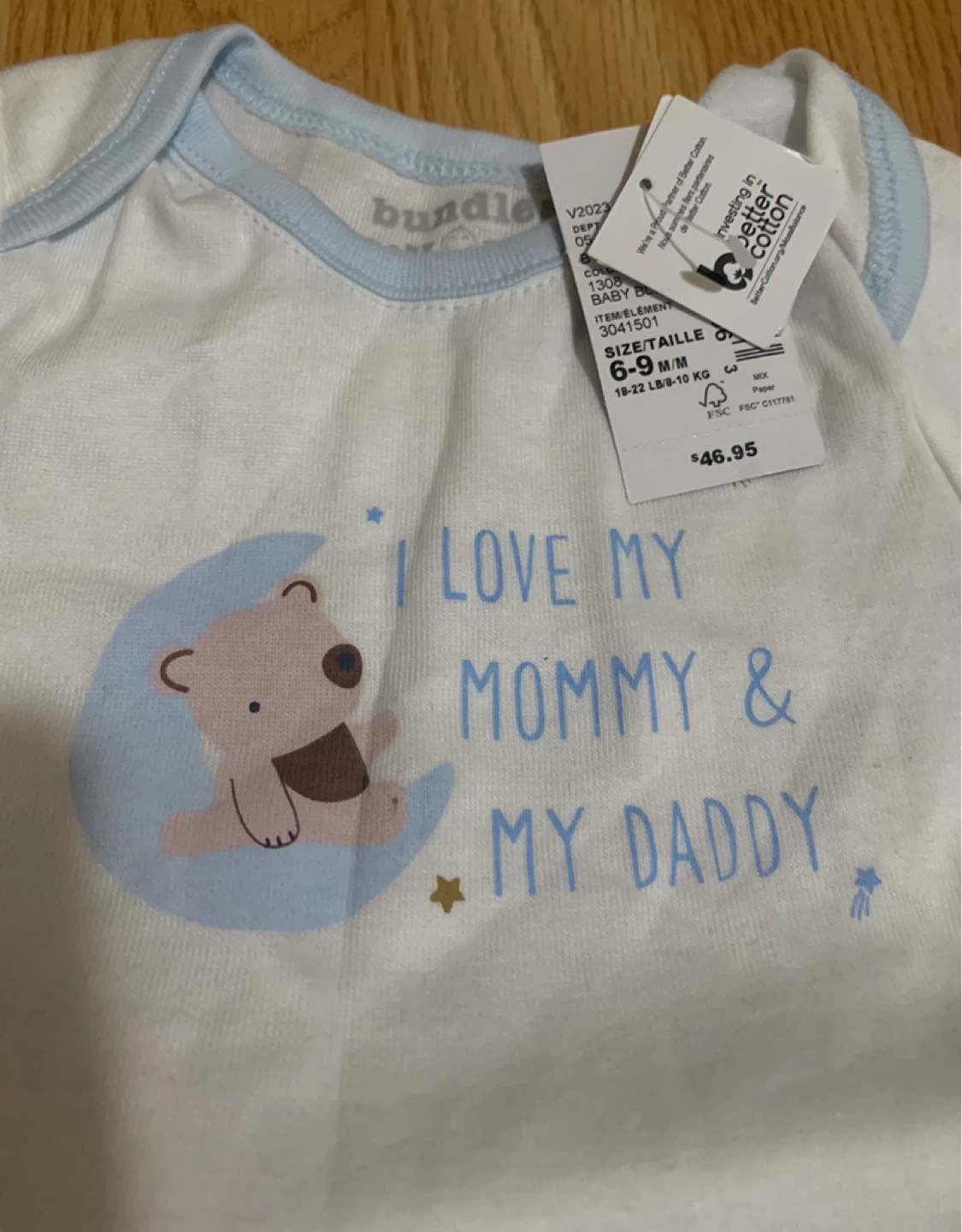 Bundle Me Baby Bodysuit & Pants Set - Size 6-9 Months - photo 2