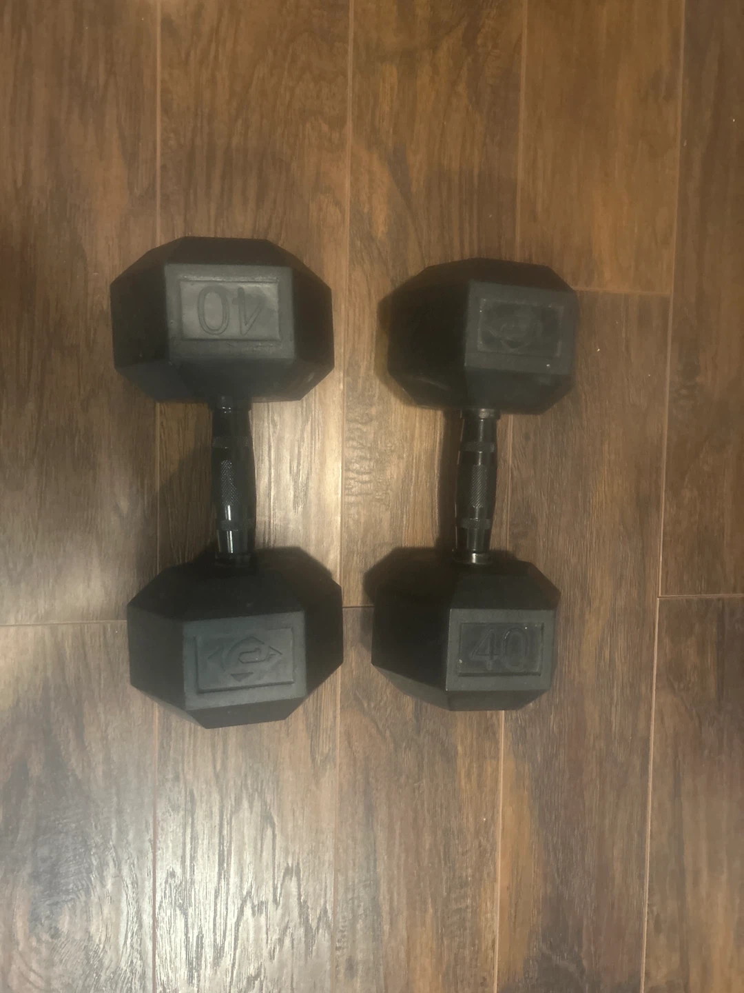40lb Hex Dumbbells - Pair