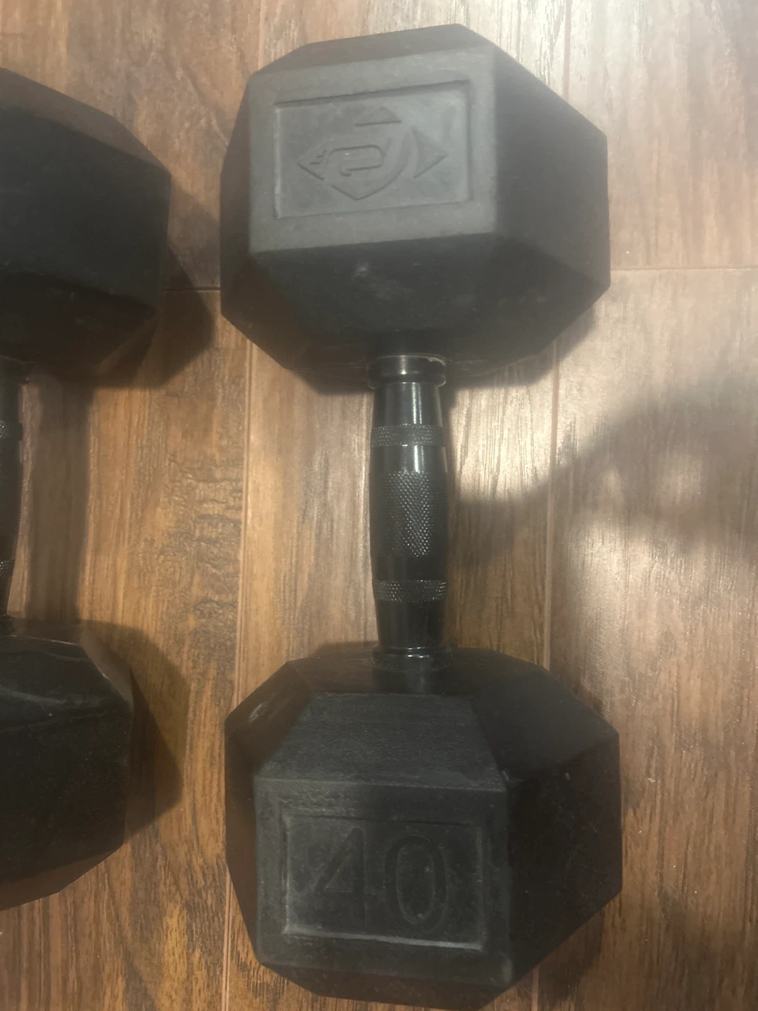 40lb Hex Dumbbells - Pair - photo 2