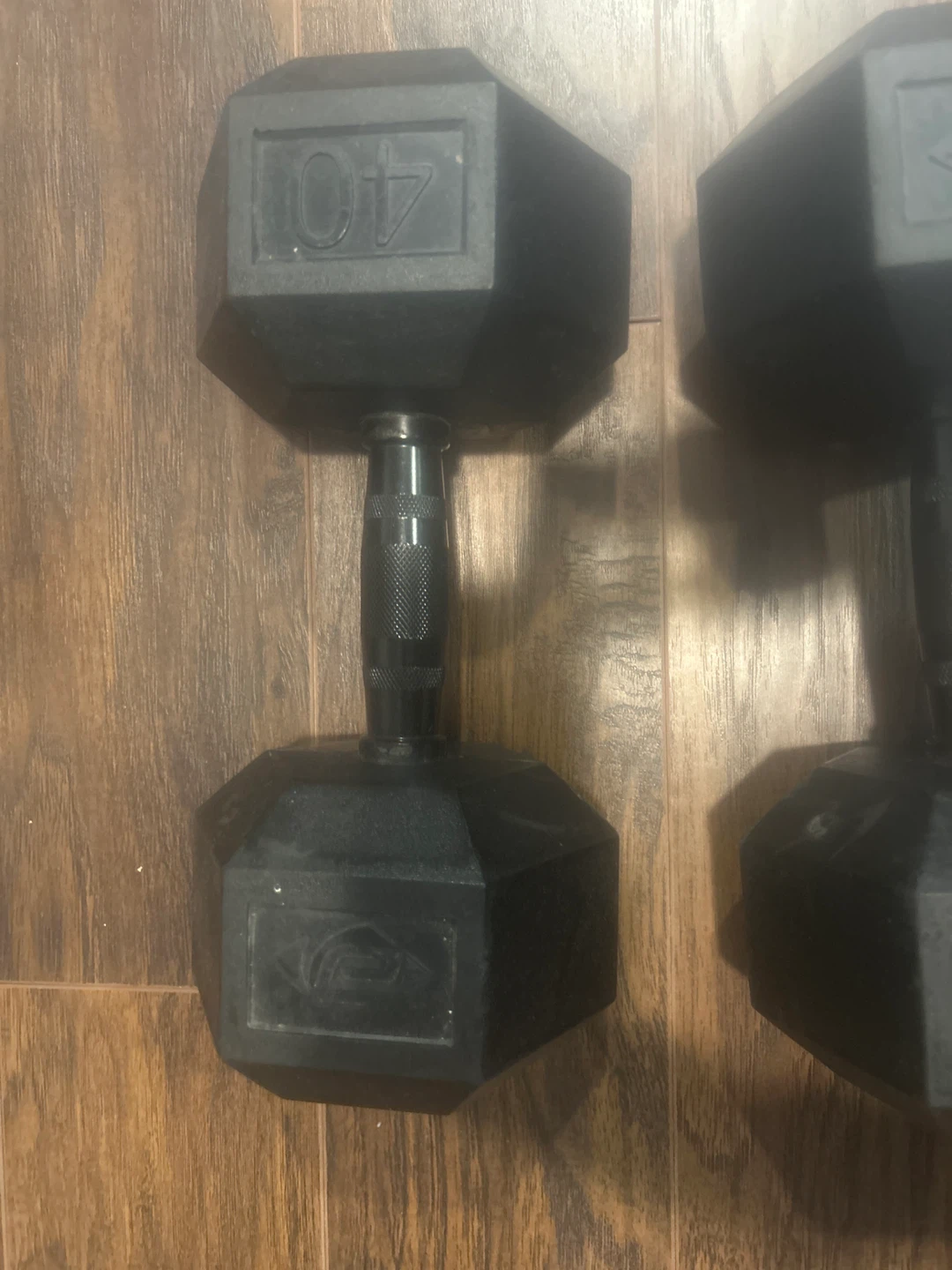 40lb Hex Dumbbells - Pair - photo 3