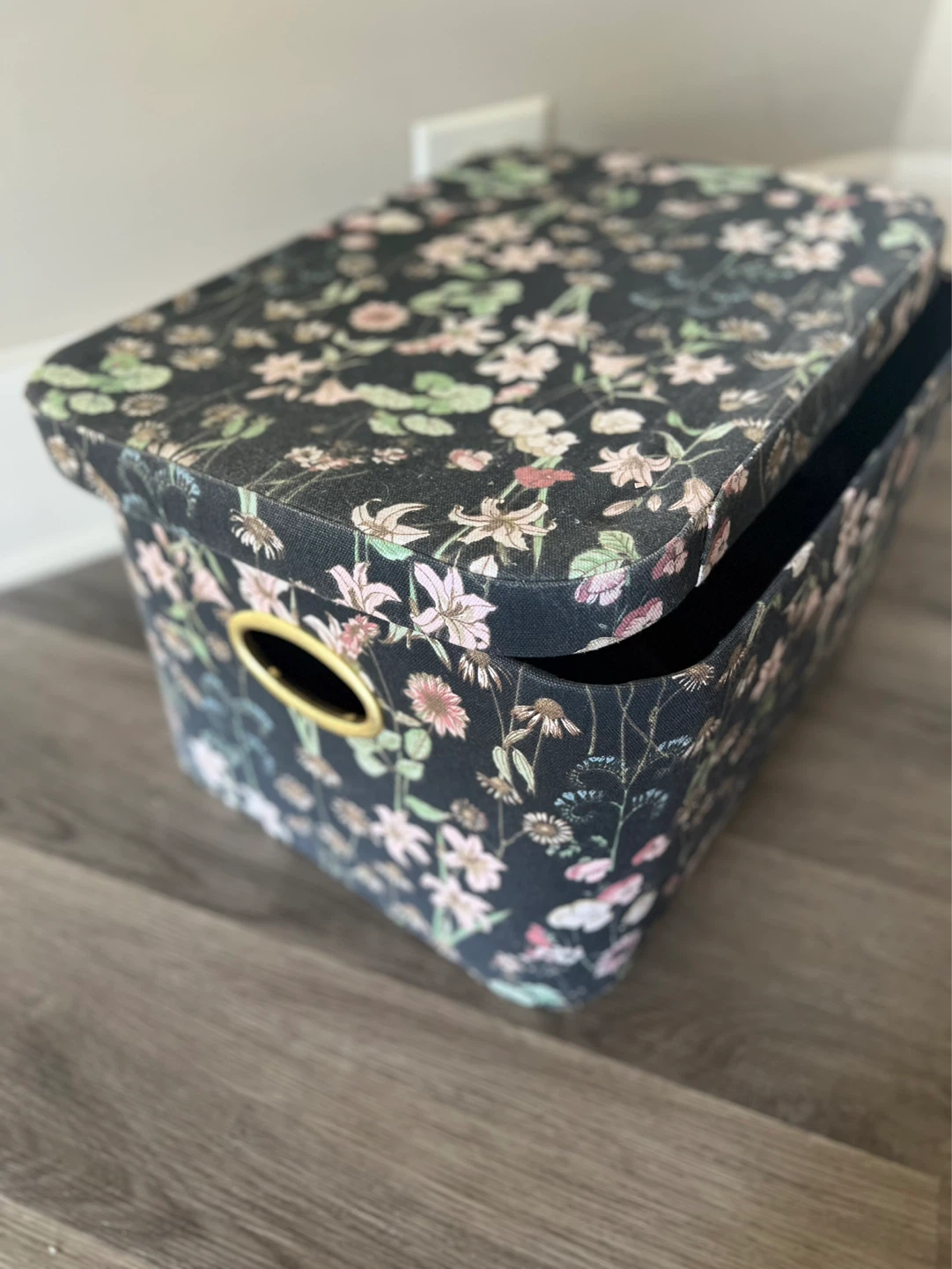 Floral Storage Box with Lid