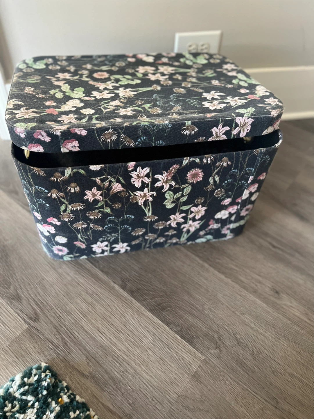 Floral Storage Box with Lid - photo 2