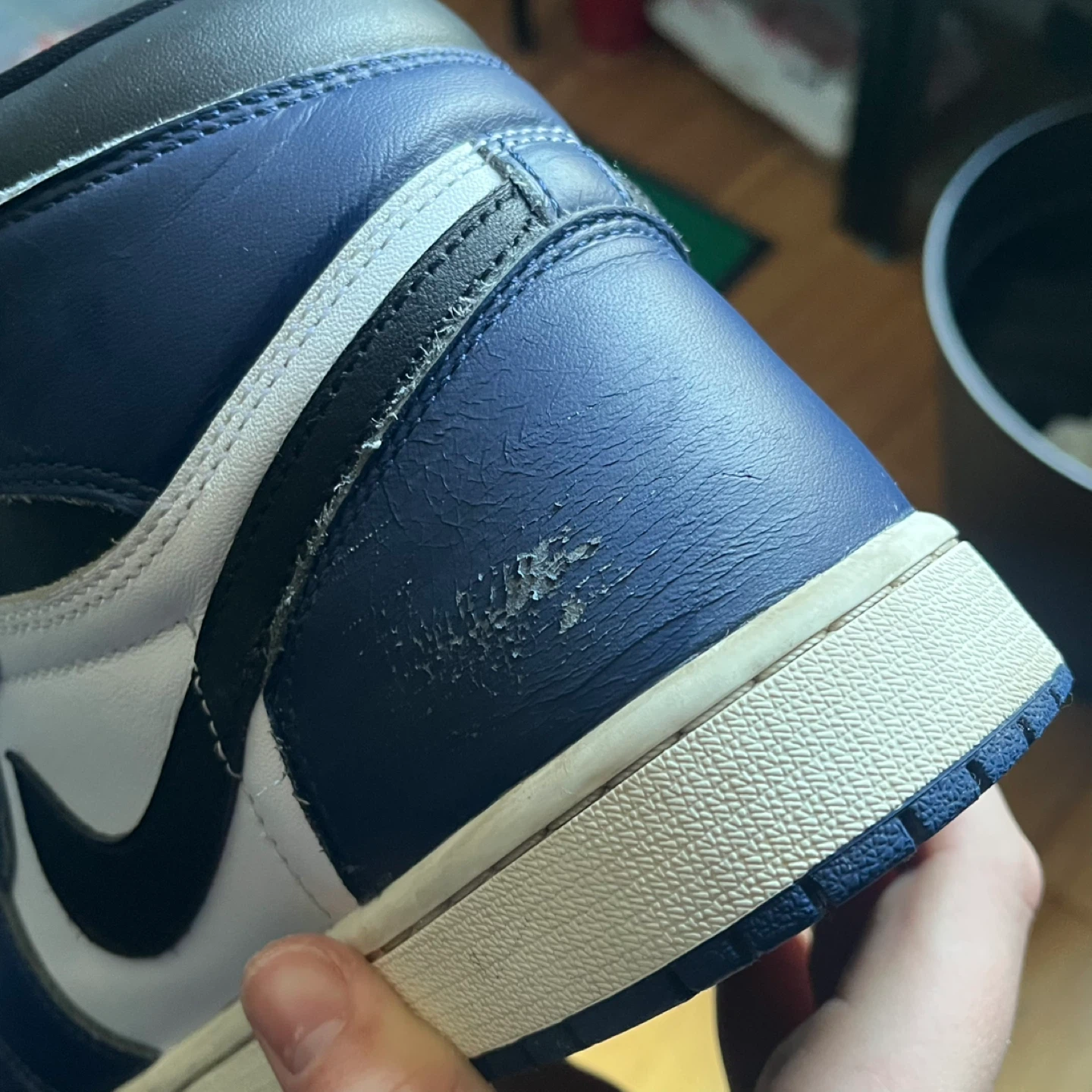 Nike Air Jordan 1 Retro High OG Midnight Navy size 9 - photo 2