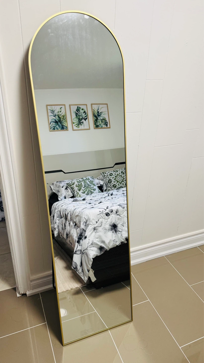 Gold Arch Mirror. New.