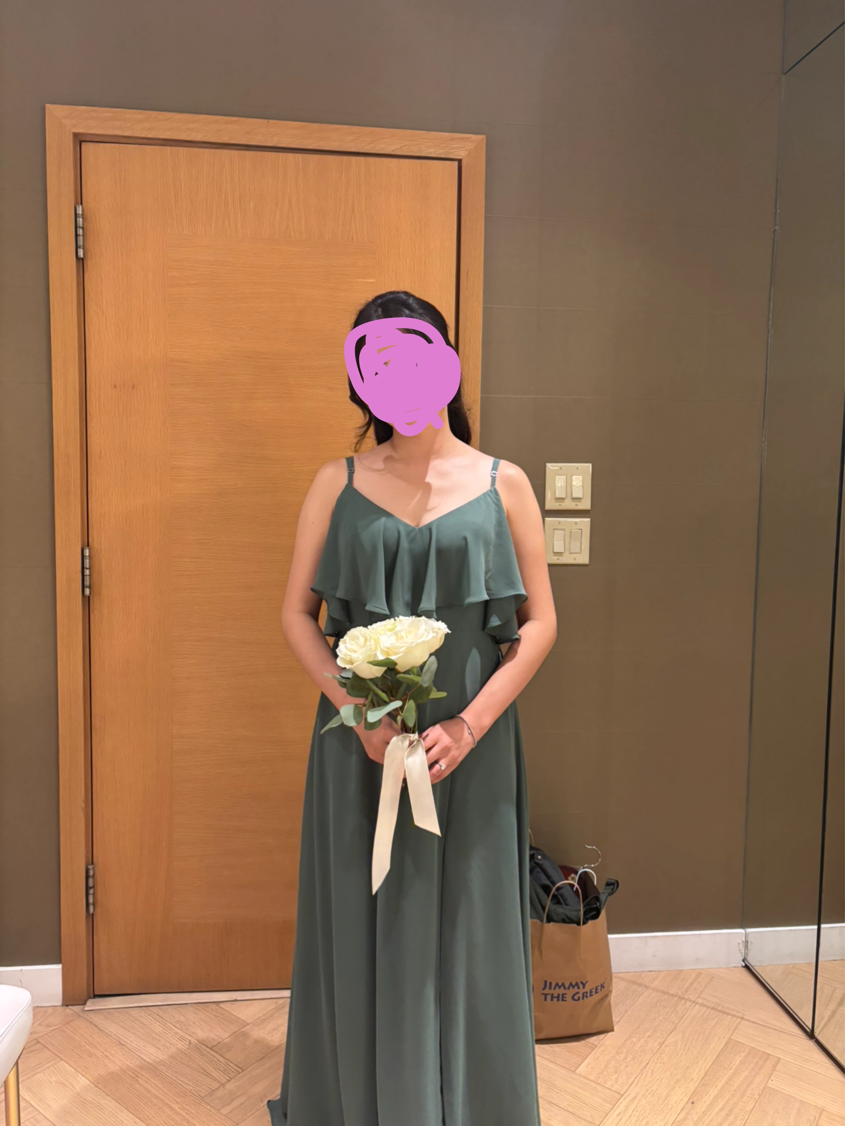 Perfect Bridesmaid Dress for Summer - Green Ruffle Maxi Dress