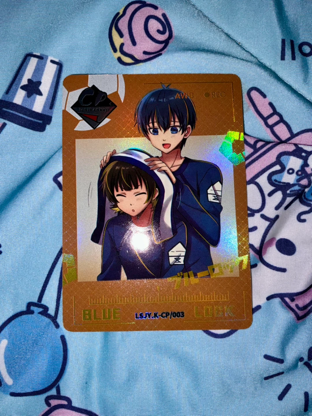 Blue Lock CP Bachira X Isagi Trading Card