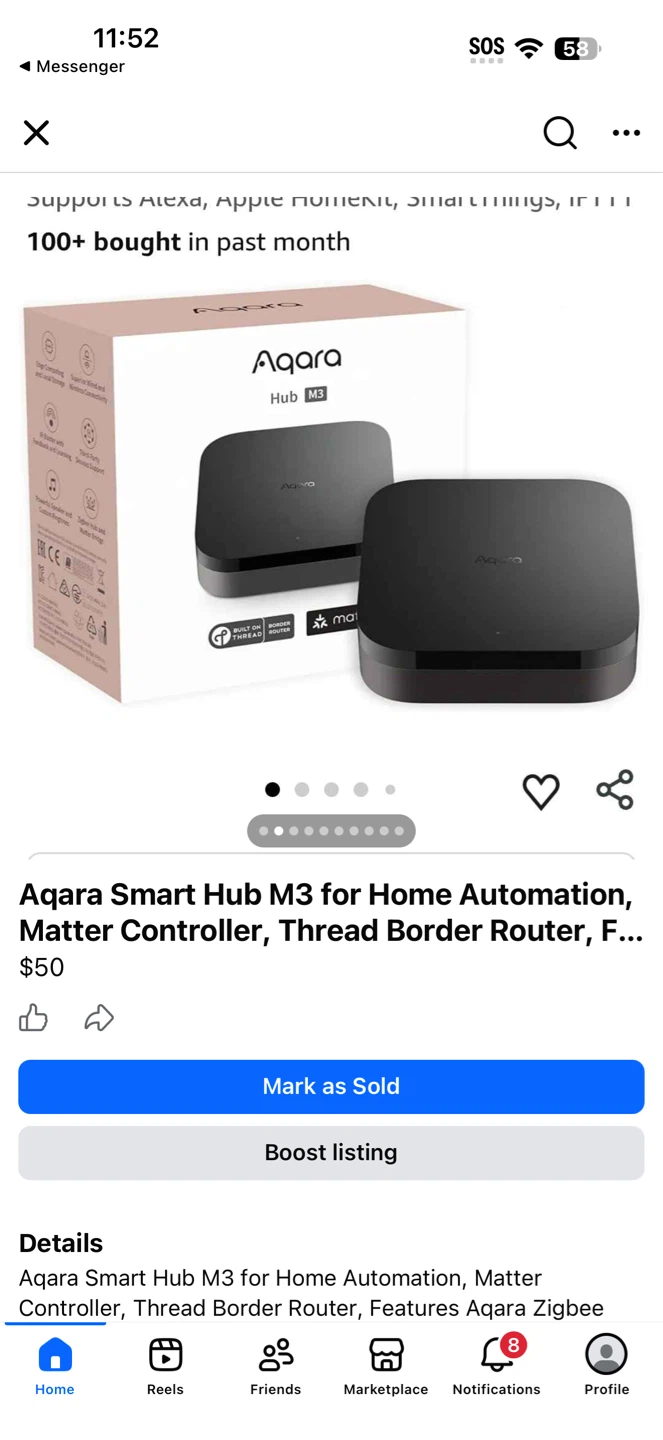 Aqara Smart Hub M3 Home Automation Controller - photo 2
